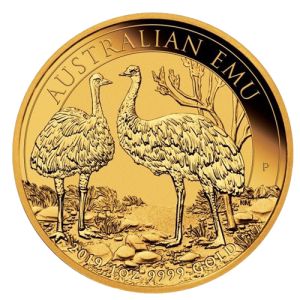 1 oz Gold Australian Emu 2019