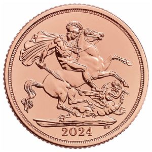 1 Pound Gold Sovereign 2024