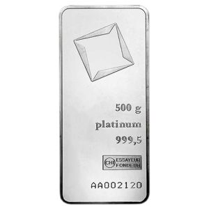 500g Platinum Bar