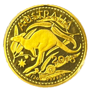 1/2 oz Gold RAM Australia Kangaroo 2018