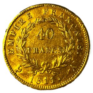 40 Francs Gold Napoleon I 1811
