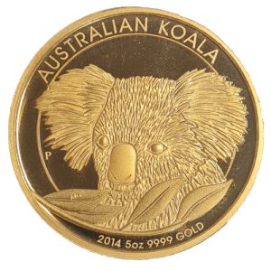 5 oz Gold Koala 2014