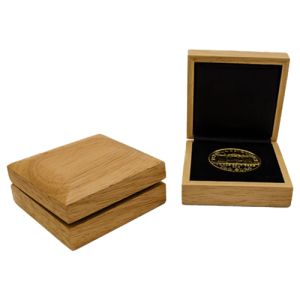 Wooden Gift Box for Gold Coins 