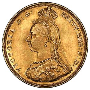 UK Sovereign Victoria Jubilee Gold