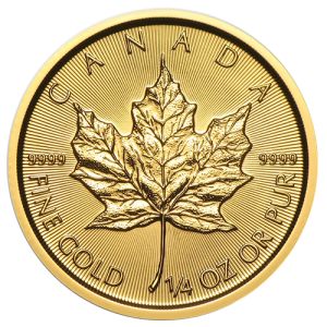 1/4 oz Gold Coin Maple Leaf