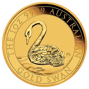 1 oz Gold Swan 2021