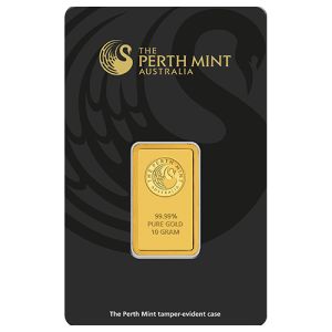 10g Gold Bar Perth Mint