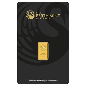 1g Gold Bar Perth Mint