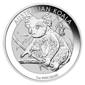 1 oz Silver Koala, backdated