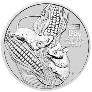 1kg Silver Coin Mouse 2020, Lunar Series III 