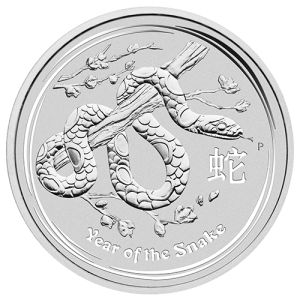 1/2 oz Silver Year of the Snake 2013, Lunar Serie II