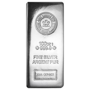 100 oz Silver Bar