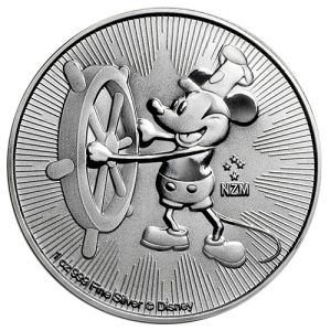 1 oz Silver Coin Steamboat Willie 2017