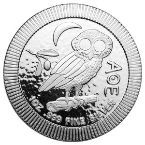1 oz Silver Niue Athena Owl